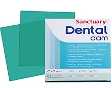 Коффердам латексный средний 152*152 36шт зеленый Dental Dams